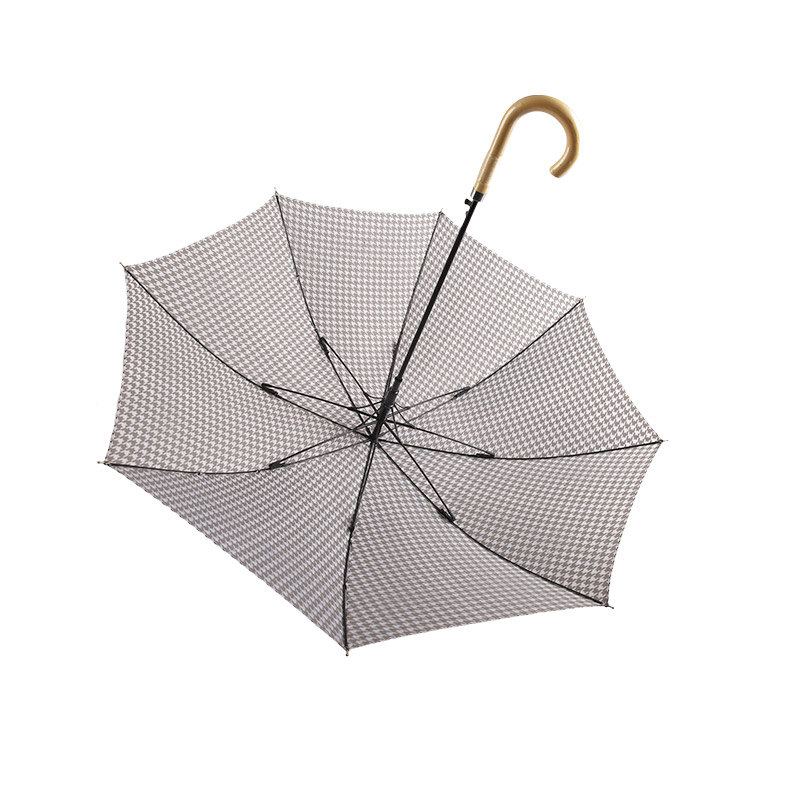 Sturdy And Inverted Pongee Straight umbrella-0E6B0338