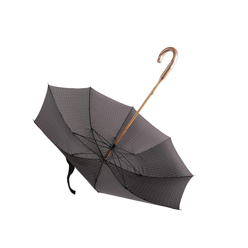 Mini Lattice Dense Dome Pongee Straight umbrella-0E6B0051