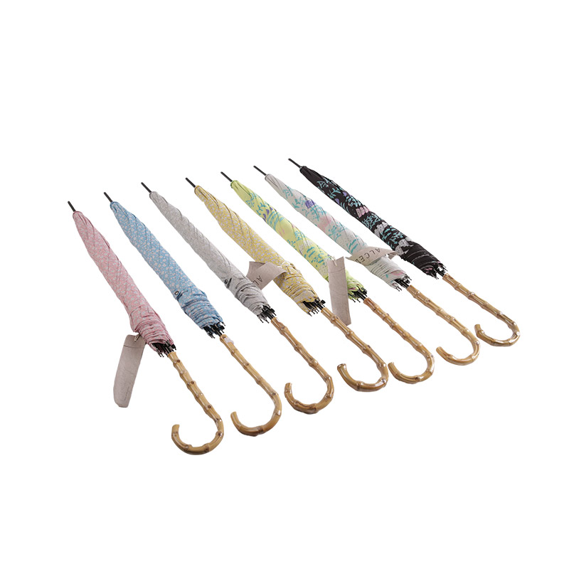 Cost-effectivePongee With  UV Coated Straight umbrella-0E6B0106