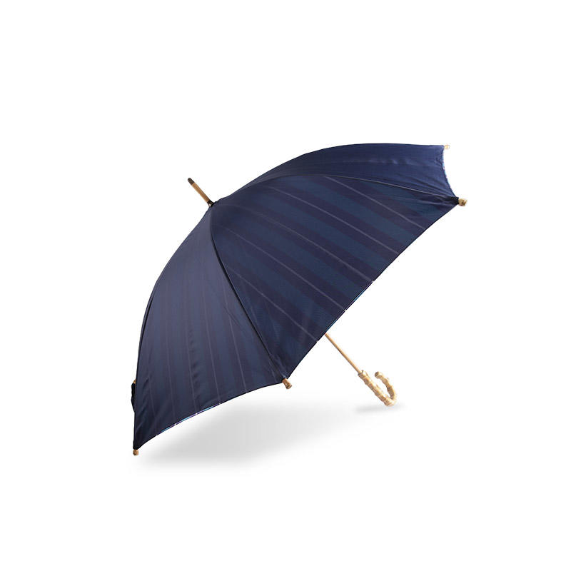Dark windproof Pongee, Double Layer Straight umbrella-0E6B0159