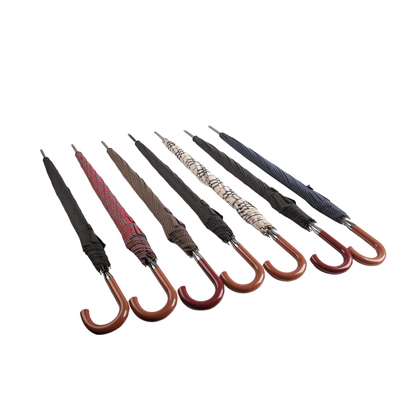 Good Firmness Pongee Straight umbrella-0E6B0175
