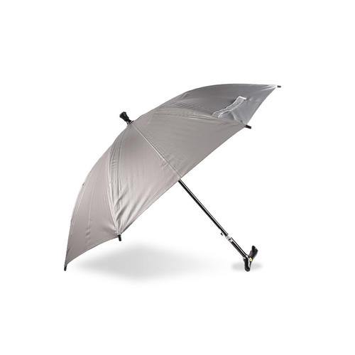 Strong Wind And Waterproof Pongee With Silver Coated Straight umbrella-0E6B0223