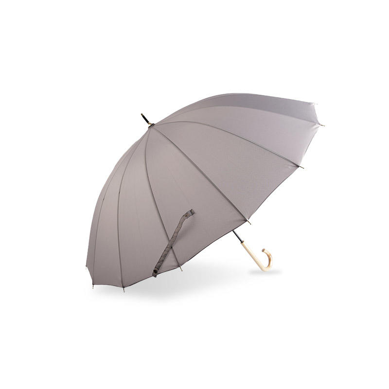 Light British Style Pongee Straight umbrella-0E6B0259