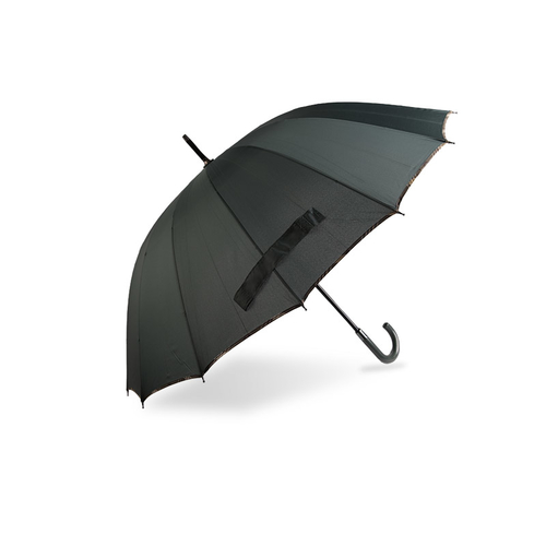 Robust And Reliable Pongee Straight umbrella-0E6B0295