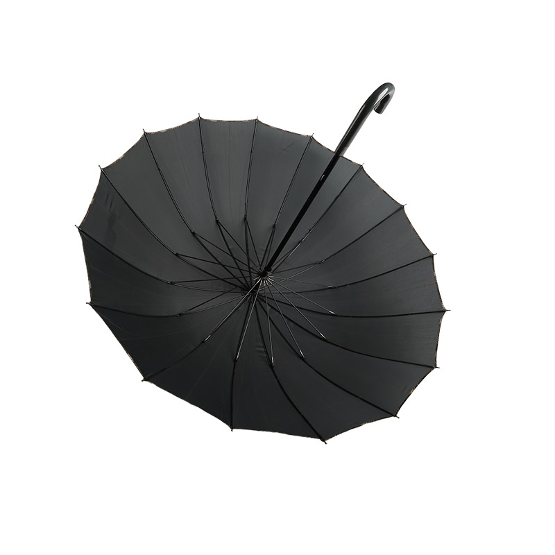 Robust And Reliable Pongee Straight umbrella-0E6B0295