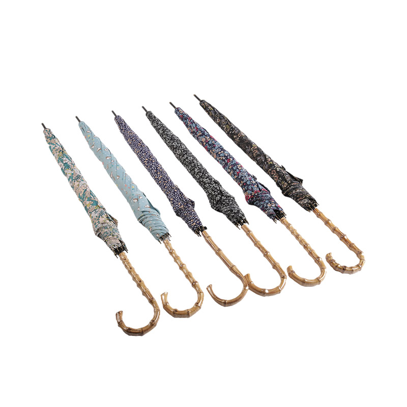 Beautiful Appearance Pongee With  UV Coated Straight umbrella-0E6B0304