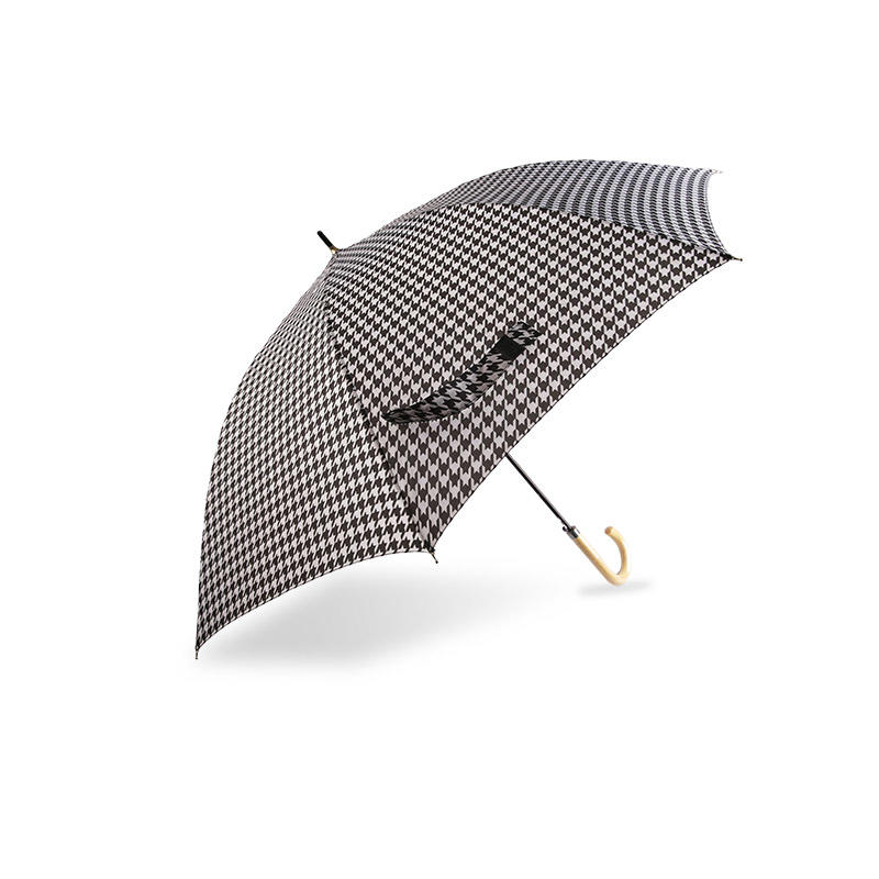 Sturdy And Inverted Pongee Straight umbrella-0E6B0338