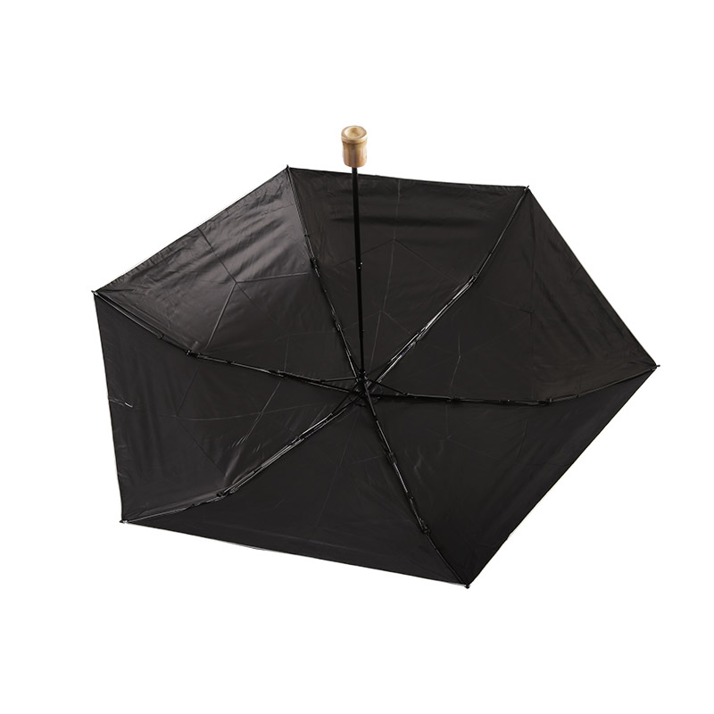 Mini Multiple Patterns Pongee With Coated Three-fold umbrella-0E6B0423