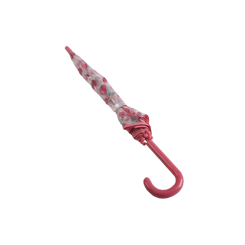 Strawberry Print Pattern POE Children umbrella-0E6B0607