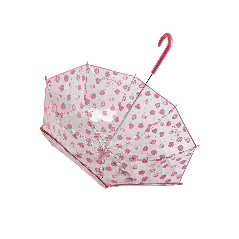 Strawberry Print Pattern POE Children umbrella-0E6B0607