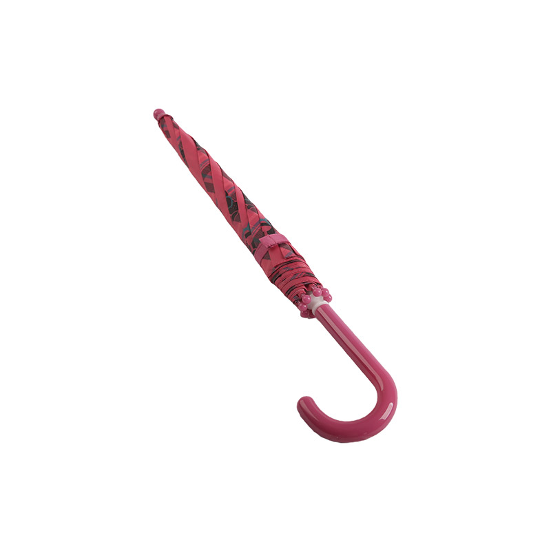 Striped Pink Kitten Children umbrella-0E6B0625