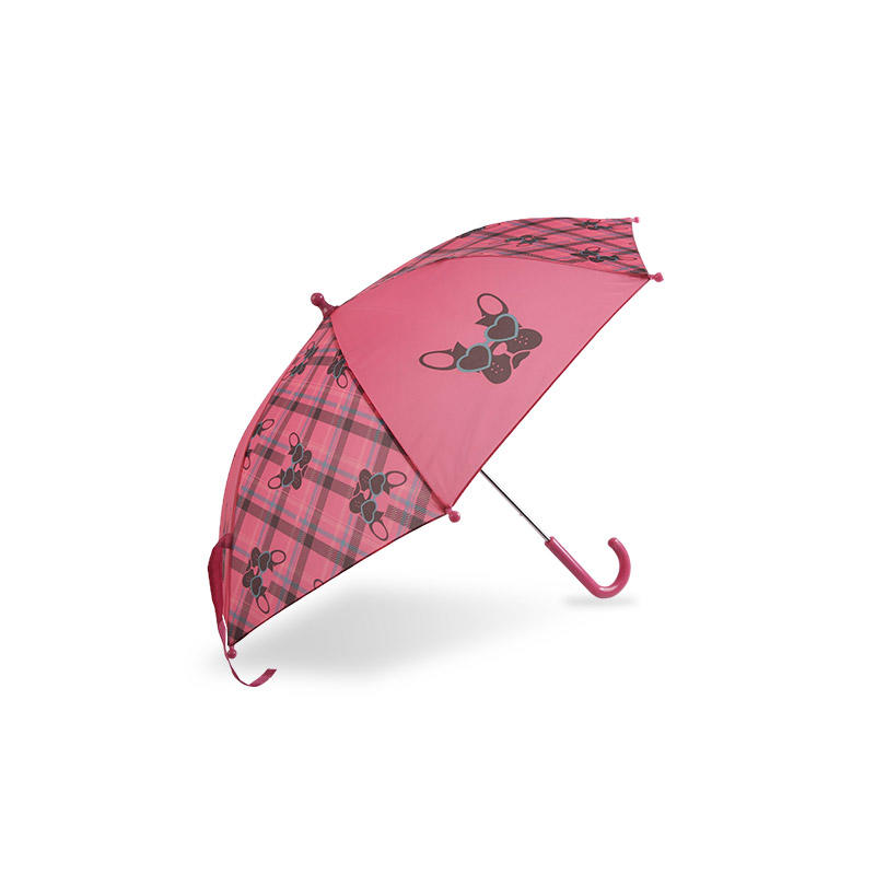 Striped Pink Kitten Children umbrella-0E6B0625