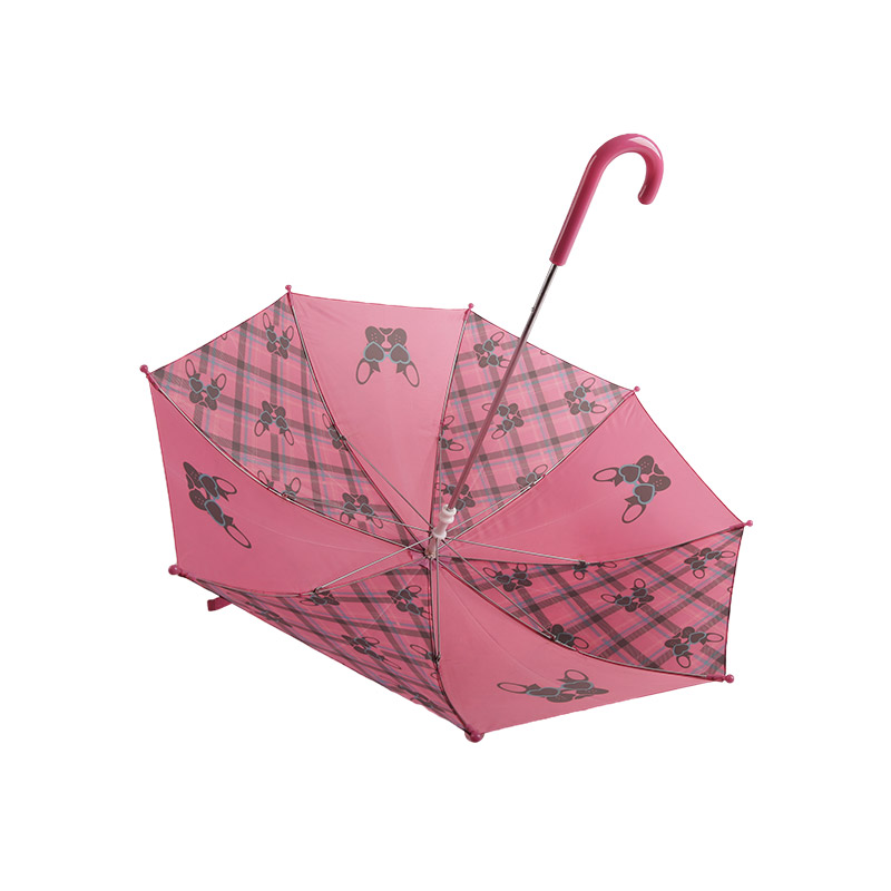 Striped Pink Kitten Children umbrella-0E6B0625